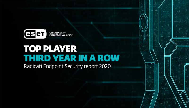 Radicati - ESET - Top Player - 2020 Market Quadrant - TECHxmedia