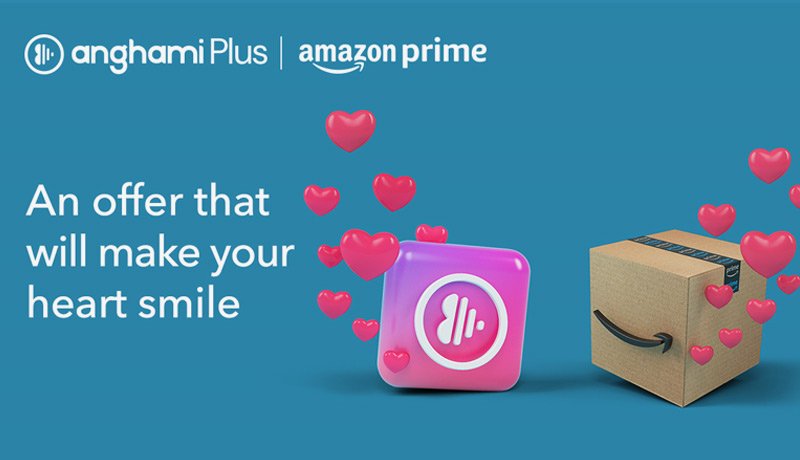 Amazon Prime members - KSA and UAE - free offer - Anghami Plus - techxmedia