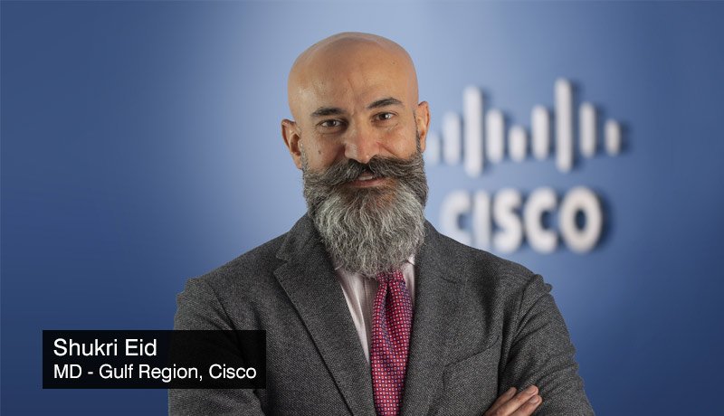 Shukri Eid - Managing Director in the Gulf Region - Cisco - UAE's golden jubilee -techxmedia