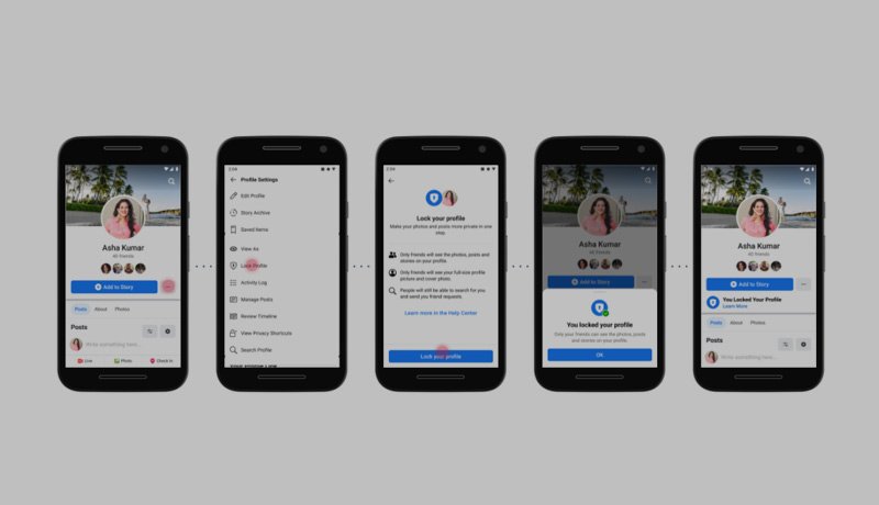 Facebook - Lock Your Profile feature - MENA - techxmedia