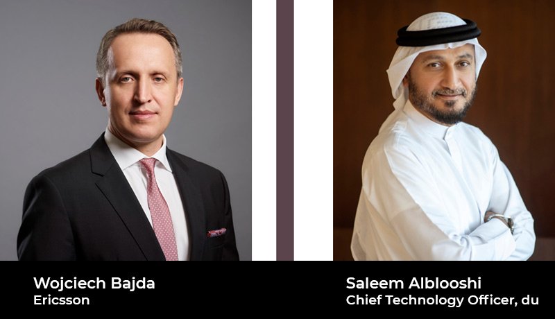 Saleem AIBlooshi - Wojciech Bajda - Du - Ericsson - Emirates Integrated Telecommunications Company - EITC - New radio - Network carbon footprint - 5G radio technology - Radio - Techxmedia