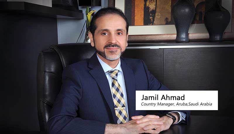 Jamil Ahmad - Country Manager - Aruba - Saudi Arabia - Tamer Group - Aruba - ideal tech partner - tech partner - cutting-edge technology - mobility - automation - Techxmedia