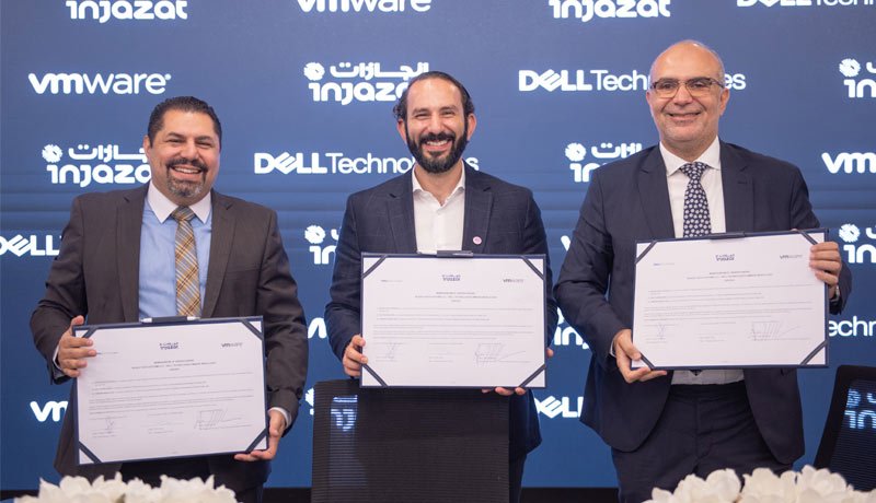 Injazat - Dell Technologies - VMware - collaboration - techxmedia