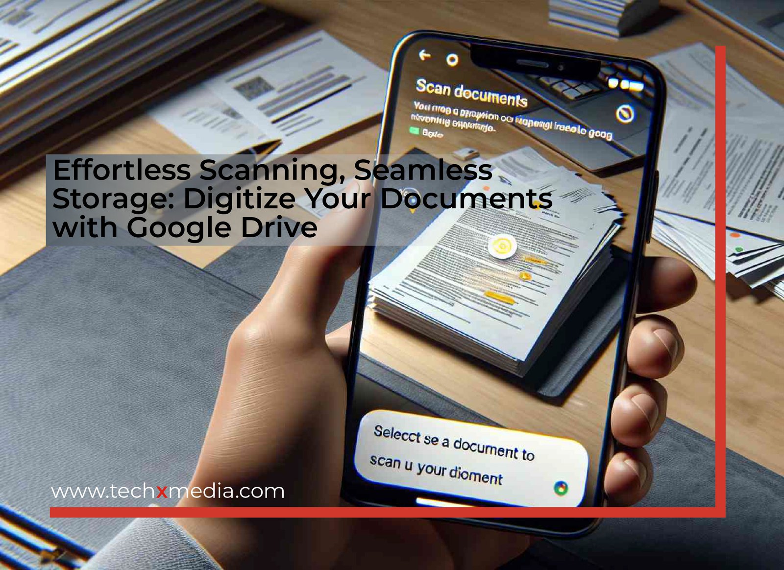 Efficient Document Scanning with Google Drive: A Step-by-Step Guide