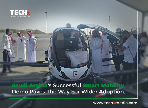 Air taxi trial in Saudi Arabia