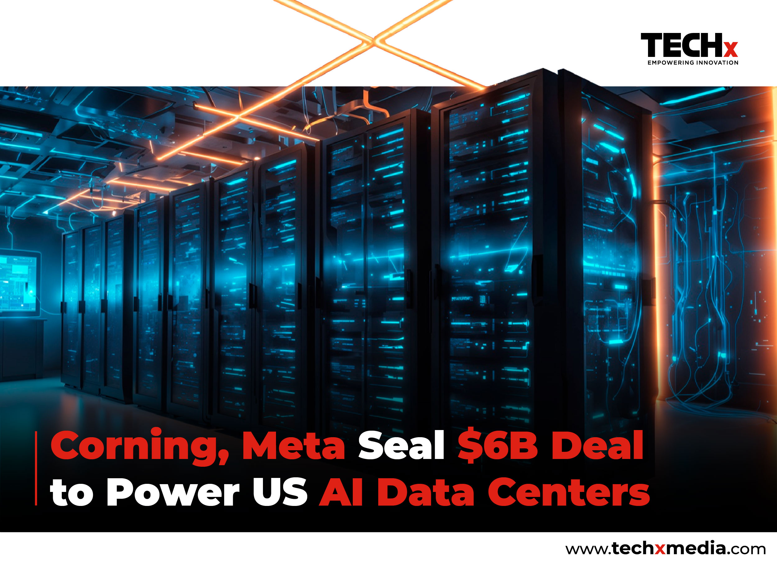 Corning, Meta Partnership to Boost AI Data Centers in US