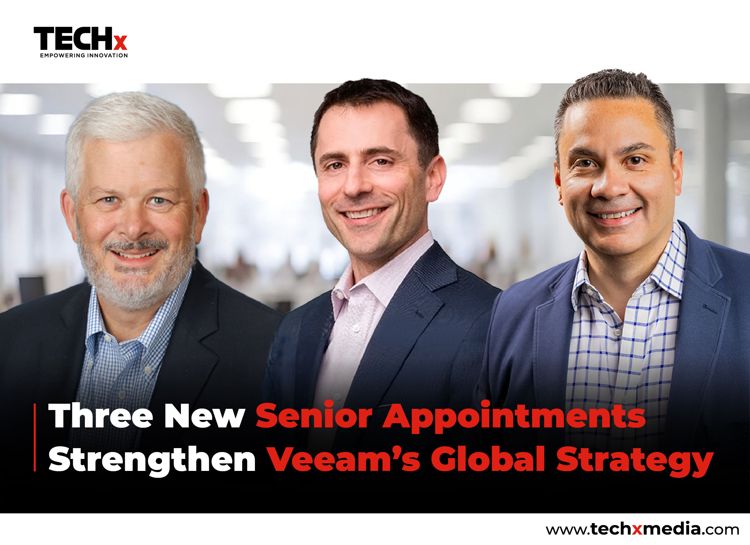 Veeam Software Announces Key Leadership Appointments