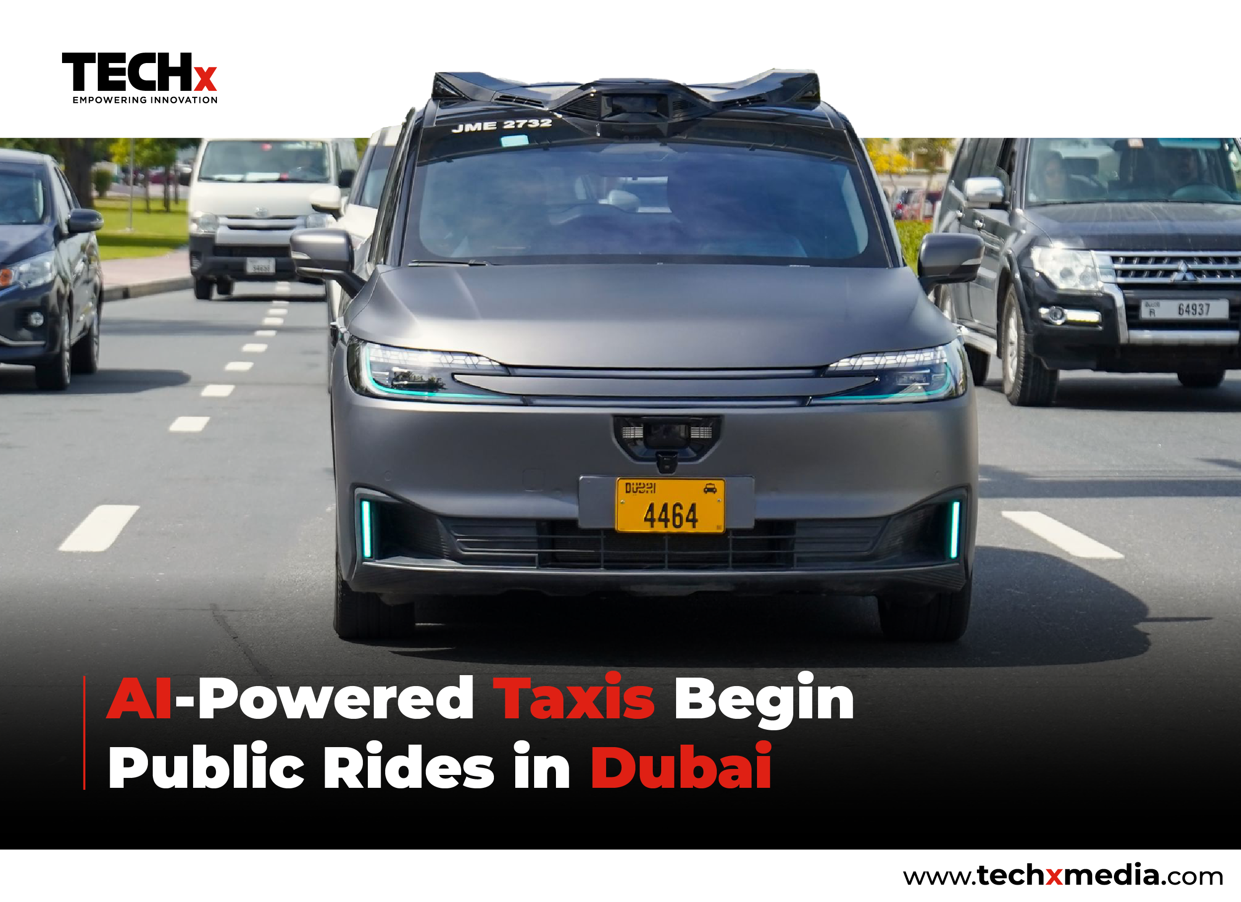 RTA launches autonomous taxi service in Dubai