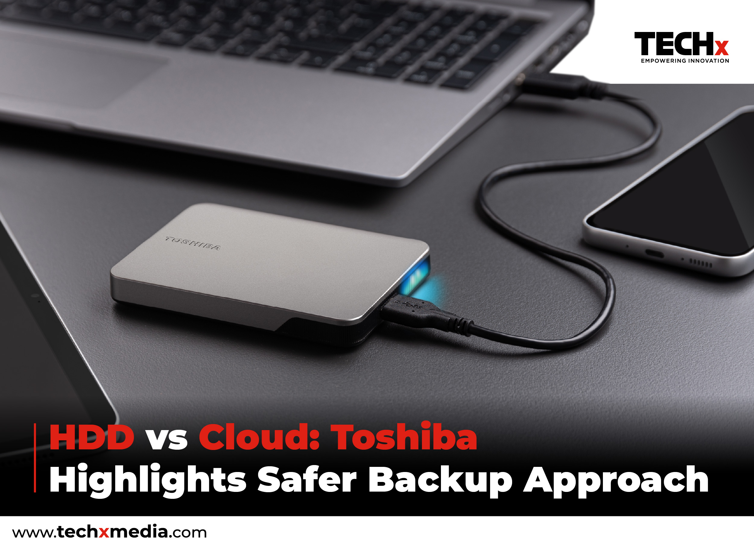 Toshiba Urges Dual Backup Strategy on World Backup Day