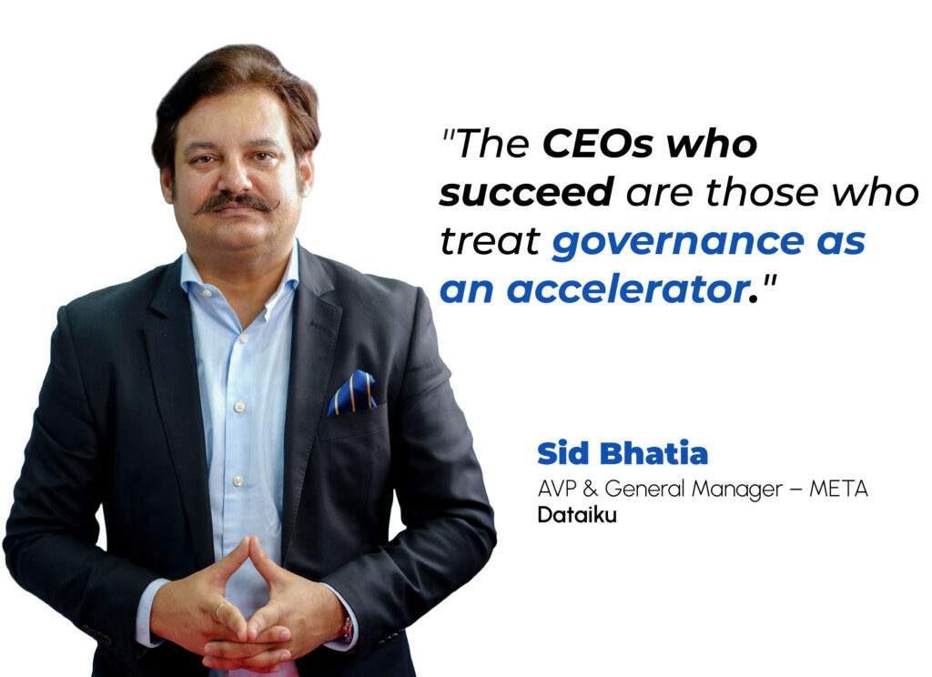 Sid Bhatia, Area Vice President & General Manager – Middle East, Turkey & Africa at Dataiku