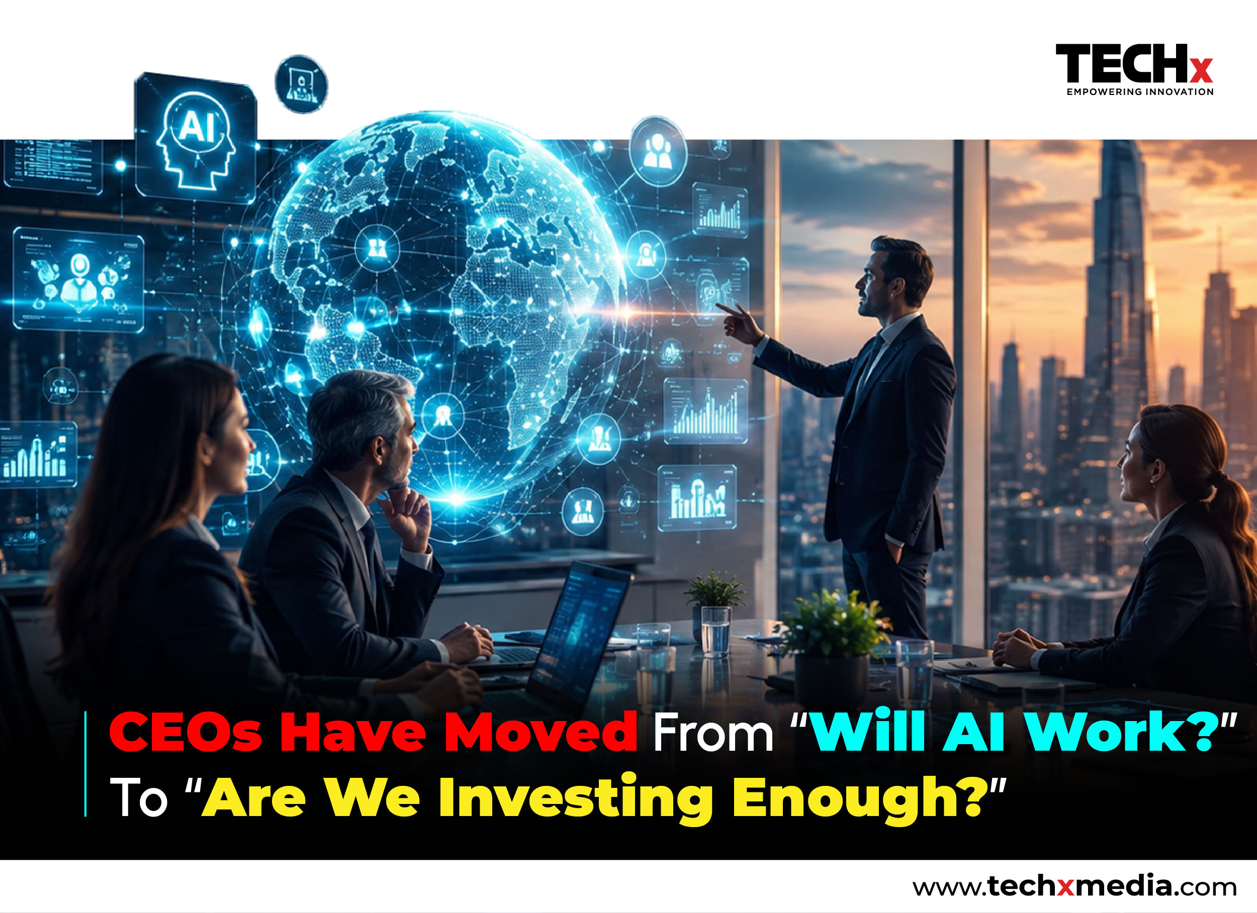 Cisco AI Research Reveals CEOs' Fear of Falling Behind