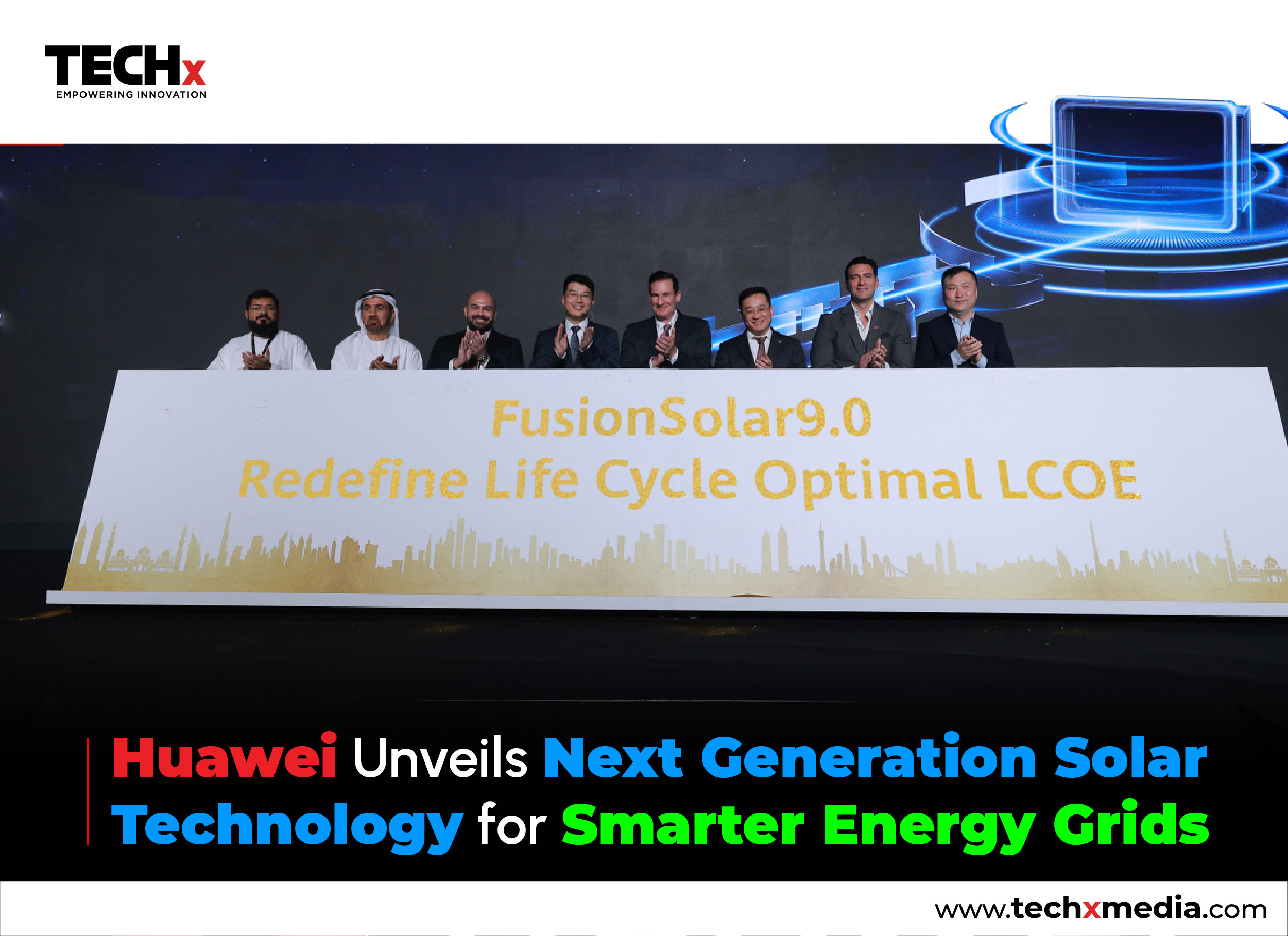 Huawei FusionSolar 9.0 Debuts in Dubai