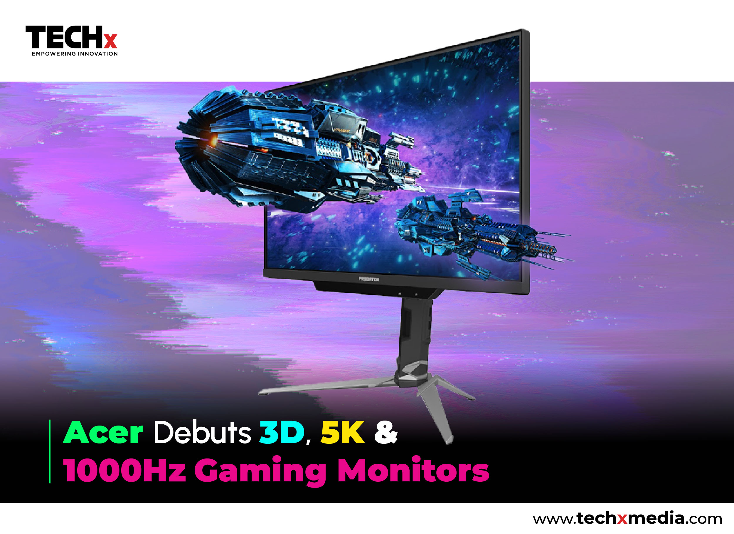 Acer Launches New Predator, Nitro Gaming Monitors