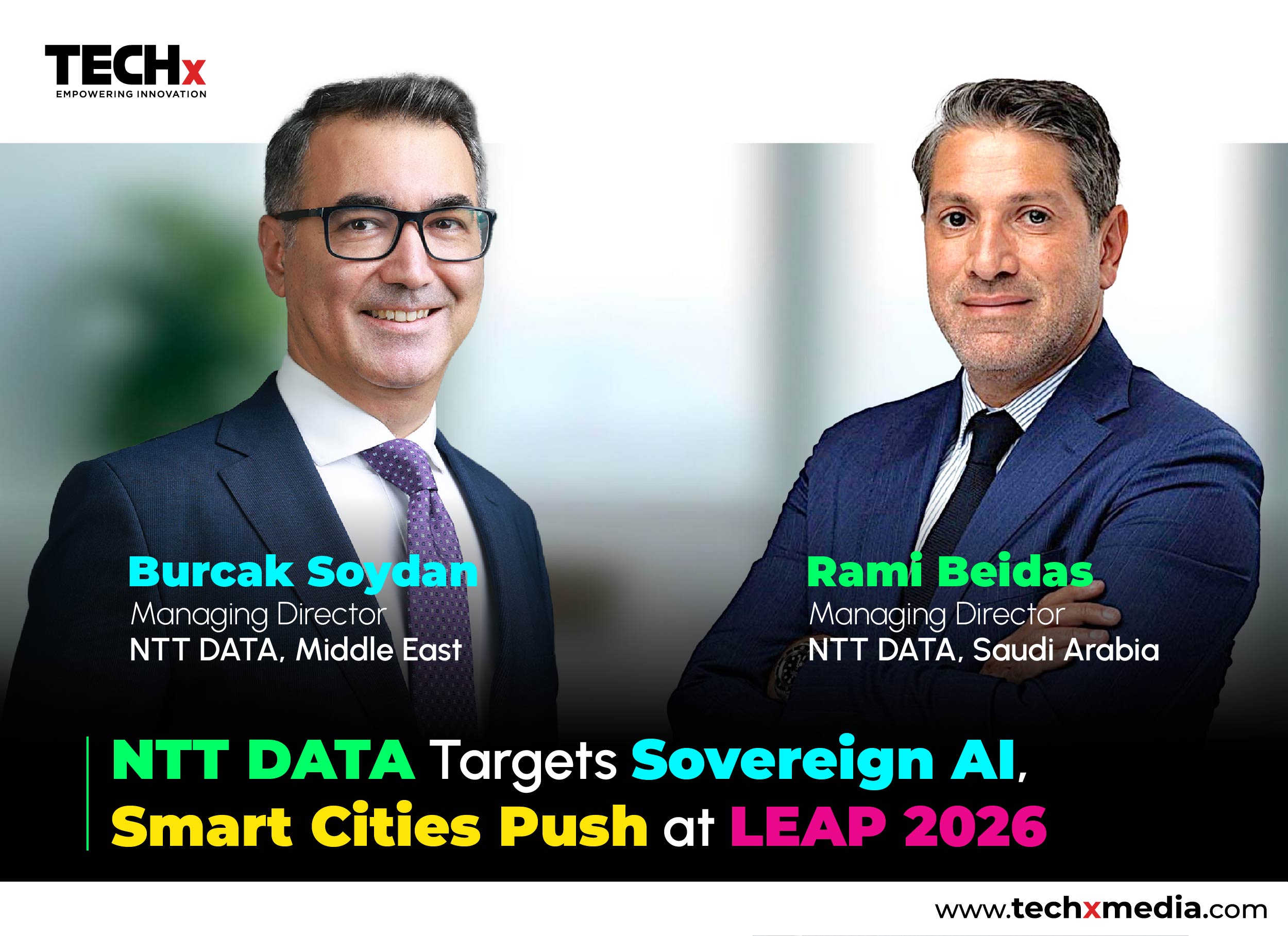 NTT DATA to Showcase Intelligent Cities at LEAP 2026