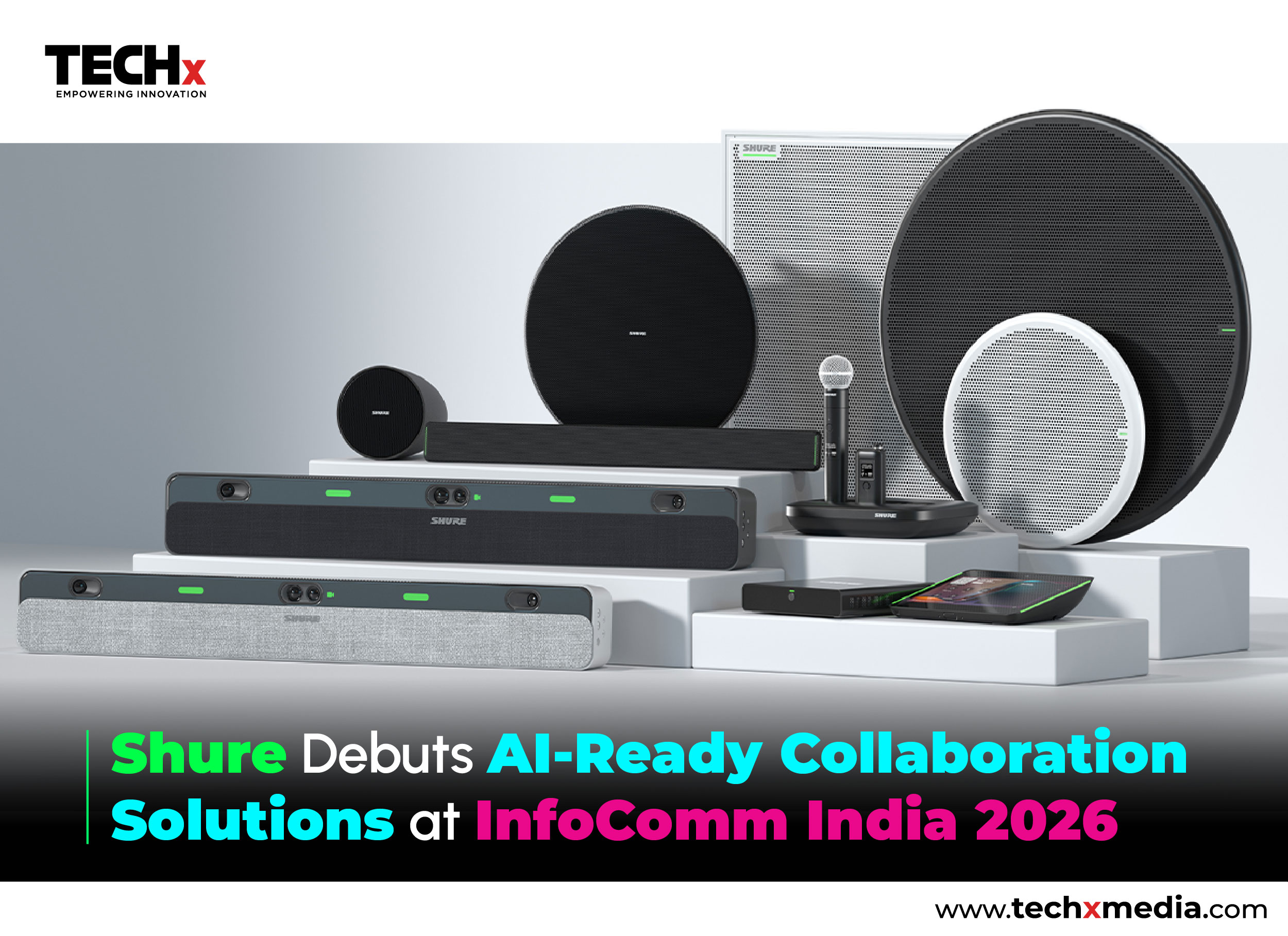 Shure Showcases Microflex Ecosystem at InfoComm India