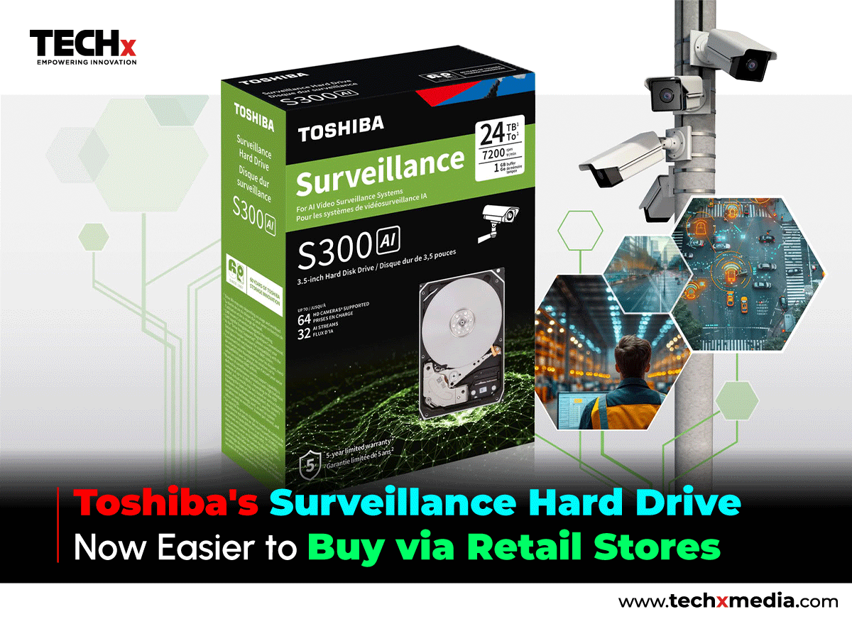 Toshiba Launches S300 AI in Retail Packaging