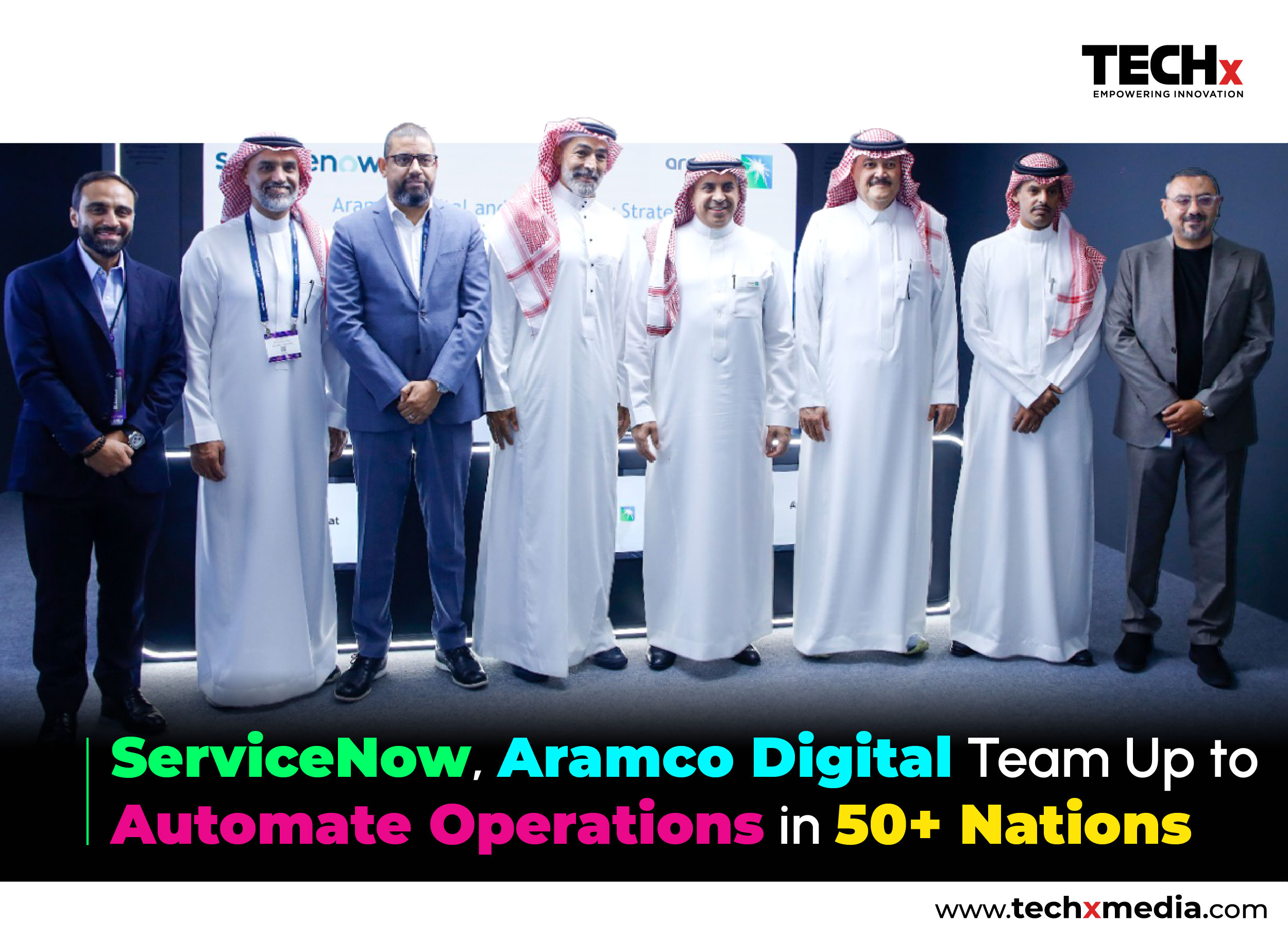 ServiceNow, Aramco Digital Sign AI Transformation Pact