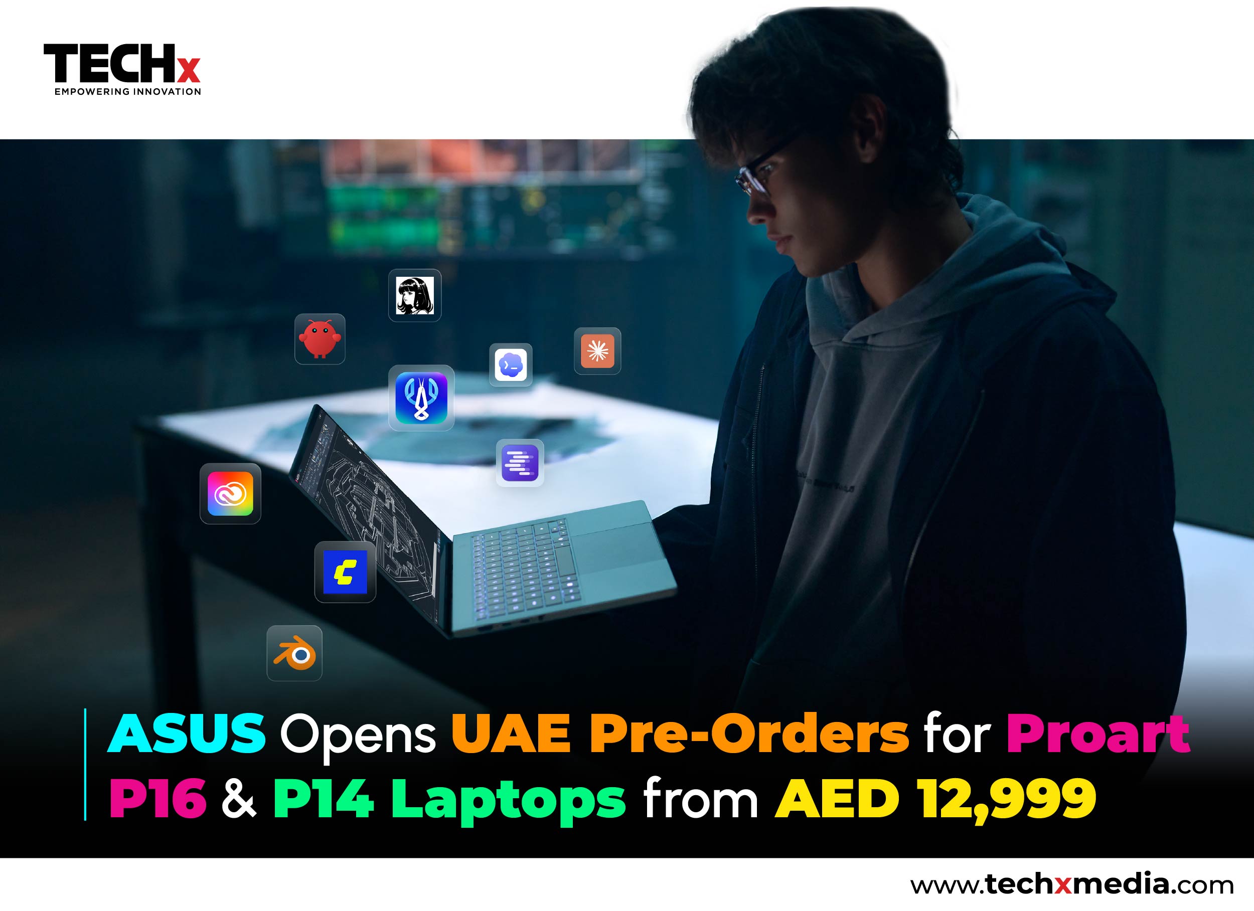ASUS ProArt Laptops Open for Pre-Order in the UAE