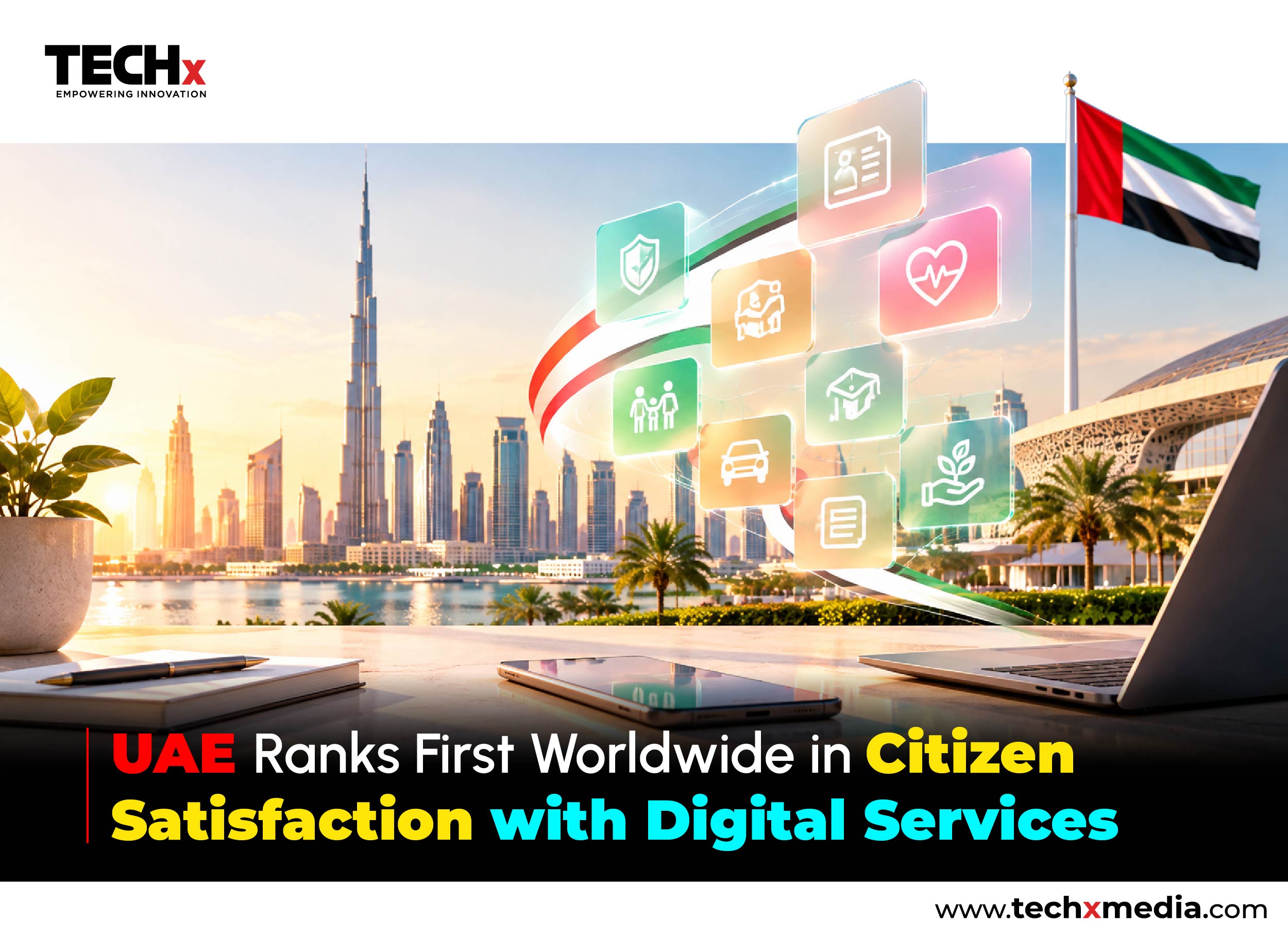 UAE Ranks First in Digital Government Services Satisfaction