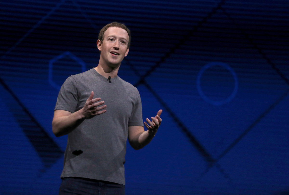 facebook - Mark Zuckerberg Delivers Keynote Address At Facebook F8 Conference - TECHx