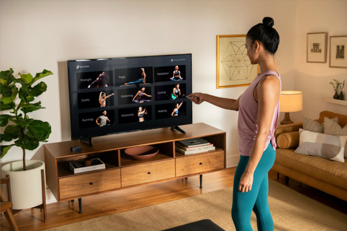 Peloton ’s fitness app finally lands on Apple TV
