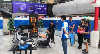 ASBIS gaming roadshow displaying Intel NUC Extreme, invites gamers at Computer Plaza, Dubai