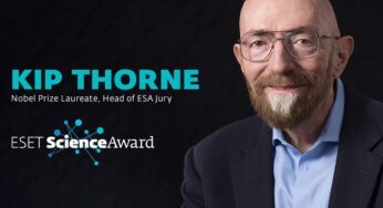 Nobel laureate Kip Thorne chairs the ESET Science Award jury in 2020