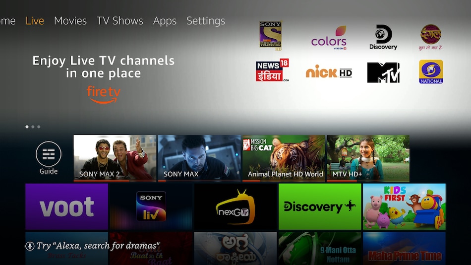 Amazon Fire TV Introduces Live TV Streaming in India