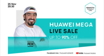 HUAWEI MEGA LIVE SALE brings up to 90% discount on entire product lineup