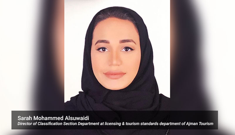 Sarah-Mohammed-Alsuwaidi,-Director-of-Classification-Section-Department-at-licensing-&-tourism-standards-department-of-Ajman-Tourism-techxmedia