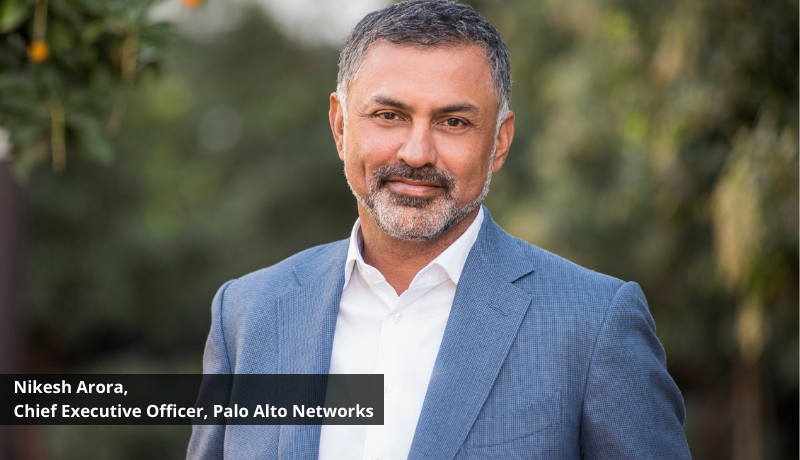 Nikesh Arora- Chief Executive Officer - Palo Alto Networks - SolarWinds -techxmedia