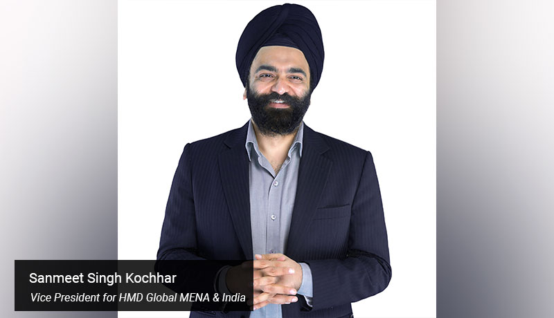 Sanmeet Singh Kochhar, Vice President for HMD Global MENA & India - techxmedia