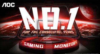 AOC named as no.1 in Gaming Monitors worldwide in 2020