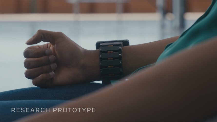 Facebook showcases wrist-worn AR interface concept