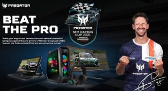 Acer launches Predator Sim Racing Cup 2021
