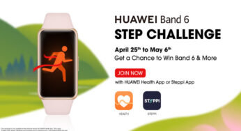 Gear up for HUAWEI Band 6 Steps Challenge in the UAE
