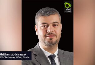 Haitham Abdulrazzak- Chief Technology Officer- Etisalat - techxmedia
