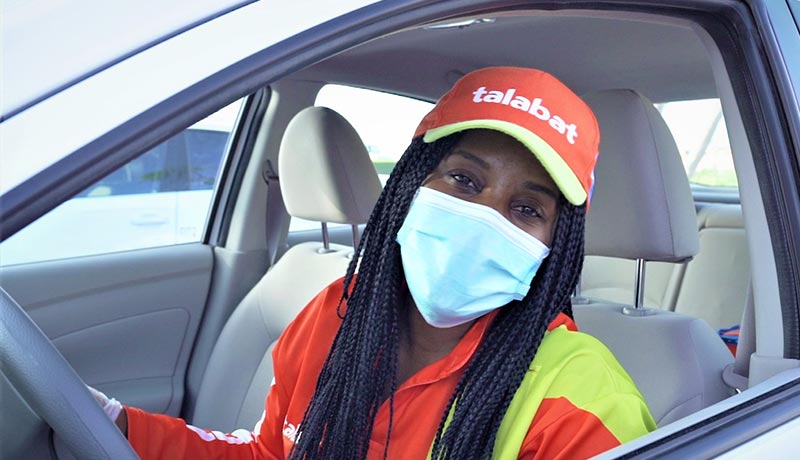 talabat UAE - female delivery drivers - techxmedia