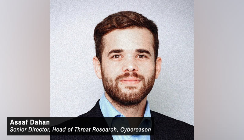 Assaf Dahan- senior director- head of threat research- Cybereason-techxmedia