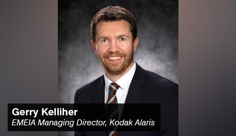 Gerry Kelliher- EMEIA Managing Director - Kodak Alaris - techxmedia