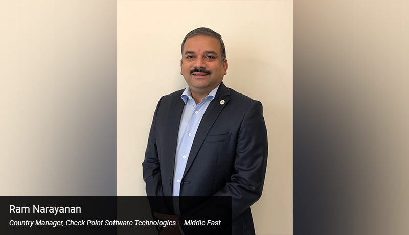 Ram Narayanan- Country Manager - Check Point Software Technologies - Middle East - techxmedia
