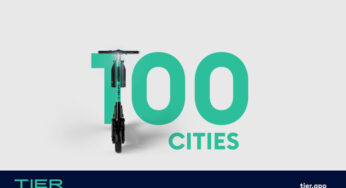 TIER reaches milestone of 100 cities