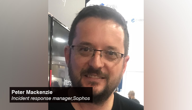 Peter Mackenzie - manager of Sophos’ - Rapid Response team - techxmedia