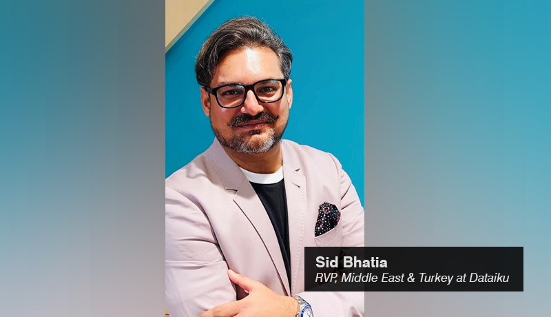 Sid Bhatia - regional director – Middle East - Dataiku - TECHXMEDIA