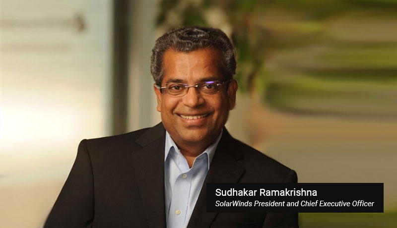 Sudhakar-Ramakrishna-SolarWinds - techxmedia