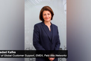 Wadad Kafka, vice president of Global Customer Support, EMEA, Palo Alto Networks - techxmedia