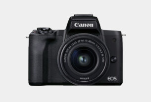 Canon EOS M50 Mark II Mirrorless Digital Camera with 15-45mm Lens, Black - techxmedia
