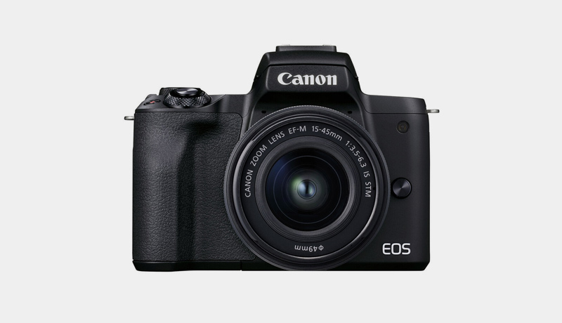 Canon EOS M50 Mark II Mirrorless Digital Camera with 15-45mm Lens, Black - techxmedia