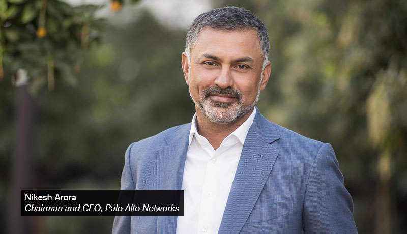 Nikesh Arora - chairman - CEO - Palo Alto Networks - techxmedia