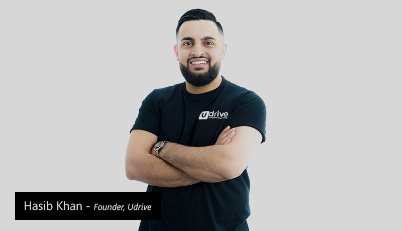 Udrive- Founder - Hasib Khan - techxmedia